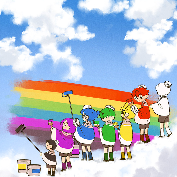 레인보우 팔레트
